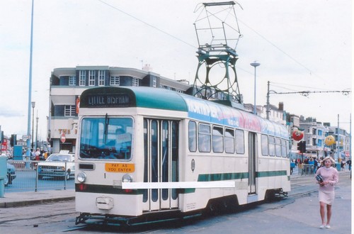 136p 6x4 tram photo - 136p,