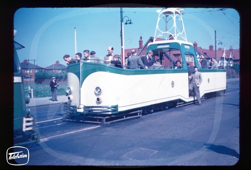 Original tram slide - tram,