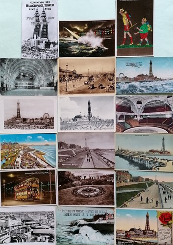 Topographical postcards - topographical,