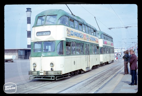 Original tram slide - tram,