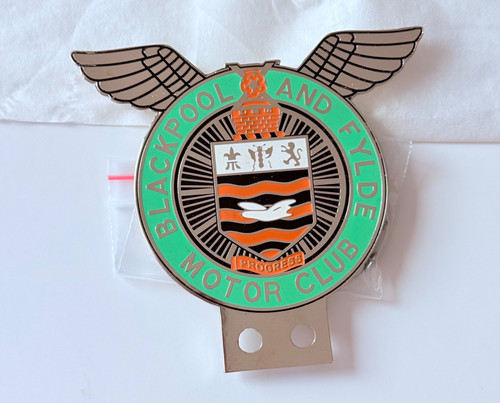 Car badge blackpool - badge, and