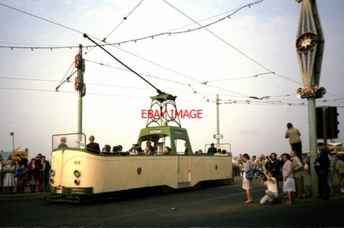Photo 1985 blackpool tramway - blackpool,