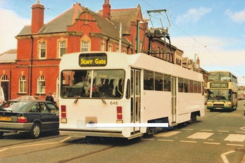 203n 6x4 tram photo - 203n,