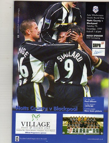 Notts county blackpool - v,