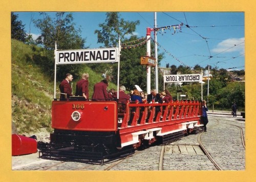 Blackpool tram photo - tram, 166