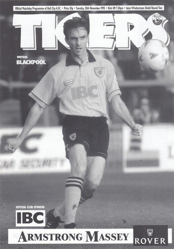 Hull city blackpool 1995 6 - blackpool, 1995/6