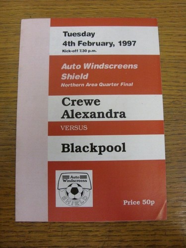 1997 crewe alexandra - alexandra, v