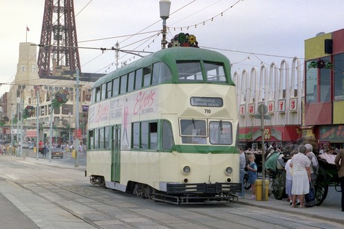 Tram photo blackpool - tram,