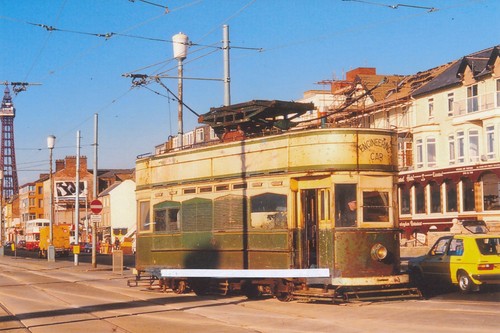 153p 6x4 tram photo - 153p,