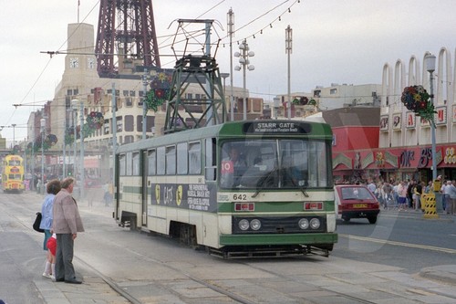 Tram photo blackpool - tram,