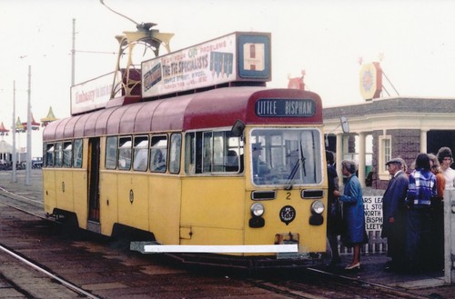 121p tram photo blackpool - -,