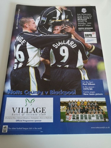 Notts county blackpool - notts,